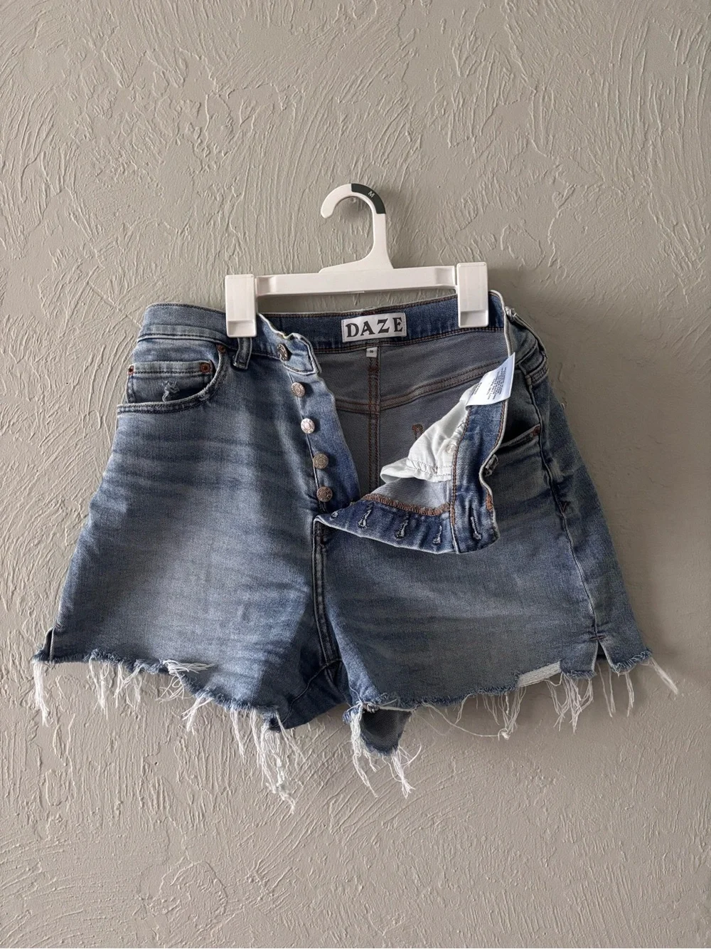 Daze Denim Bottom Line Eco High Rise Short